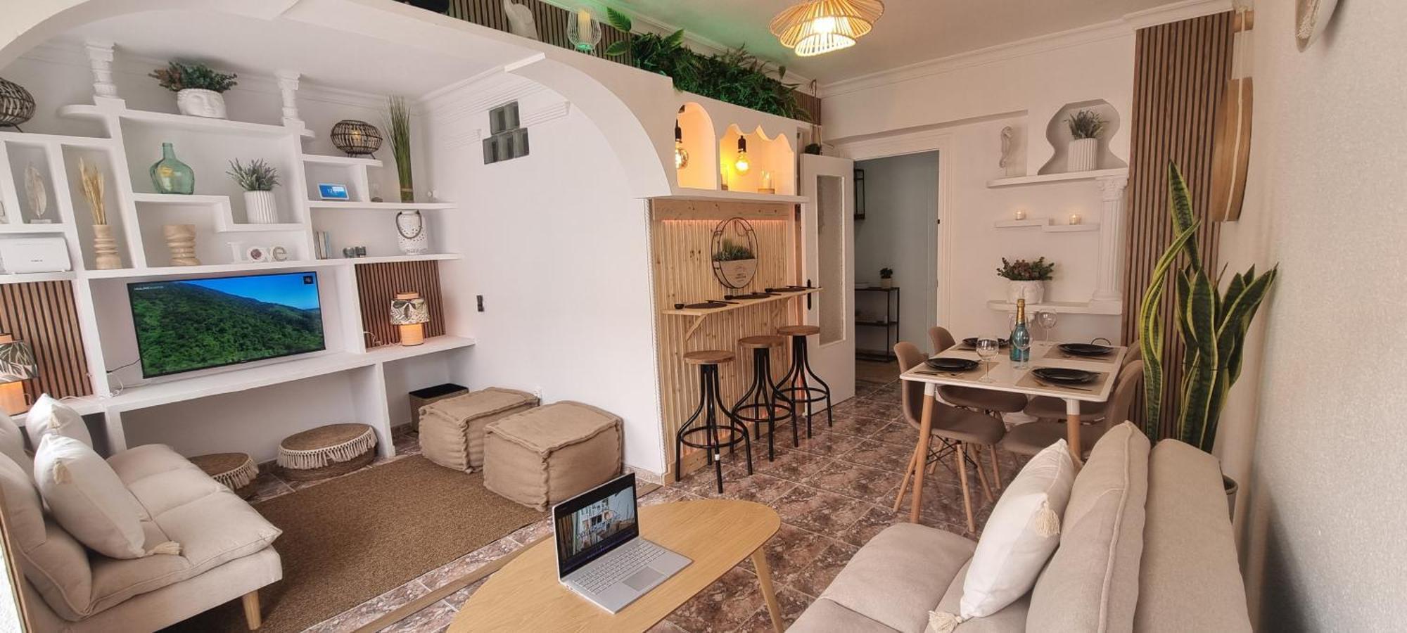 Wabi Beach Home - Frente Al Mar Con Aire Acondicionado 阿桂拉斯 外观 照片